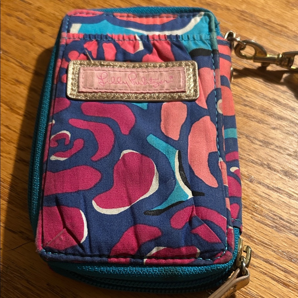 Lilly Pulitzer Vibrant Pattern Wristlet